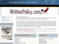 writtenpolicy.com