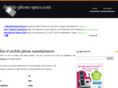 mobile-phone-specs.com