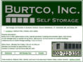 burtcoselfstorage.com