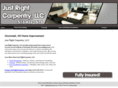 justrightcarpentryllc.net