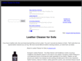 leathercleanerforsofas.com