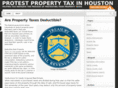 protestpropertytaxhouston.com
