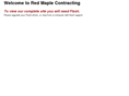 redmaplecontracting.com