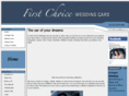 firstchoiceweddingcars.com