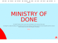 ministryofdone.com