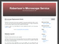 robertsonsmicroscopeservice.com