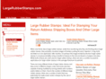 largerubberstamps.com