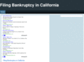 filingbankruptcyincalifornia.net