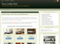 fauxleatherbed.org.uk