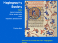 hagiographysociety.org