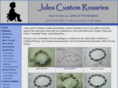 julescustomrosaries.com