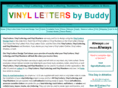 vinylletterbuddy.com