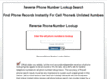 reversecellphonelookupfree.com