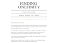 findingonefinity.com