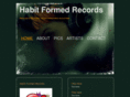habitformedrecords.com
