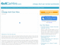 carhire4x4.com