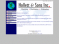 hollettandsons.com