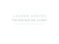 laurenadkins.com