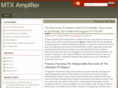 mtxamplifier.info