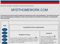 mydthomework.com