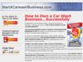 startacarwashbusiness.com