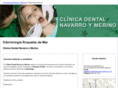 clinicadentalnavarroymerino.com