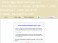 davisappraisalidaho.com