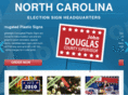 northcarolinaelectionsigns.com