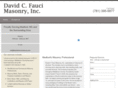 davidcfaucimasonry.com