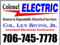 colonelelectric.com