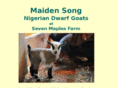 maidensonggoats.com