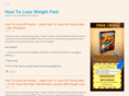 howtolossweightfast.net