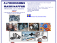 alfredssonsmaskin.com