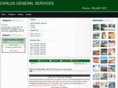 carlosgeneralservices.com