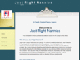 justrightnannies.com