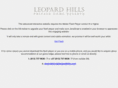 leopardhills.com