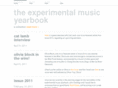 experimentalmusicyearbook.com