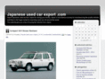 japaneseusedcarexport.com