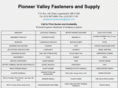pioneervalleyfastenersandsupply.com