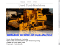 curbmachinesales.com