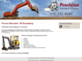 precisionexcavatingandtrucking.com