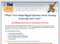 thatonetranscriber.com