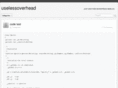 uselessoverhead.com
