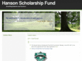 hansonscholarshipfund.org