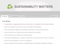 sustainabilitymatters.info