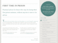 firsttimeinprison.com