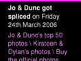 joandduncgotspliced.co.uk