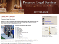 petersonlegalservices.com