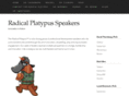 radicalplatypus.com