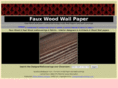 fauxwoodwallpaper.com